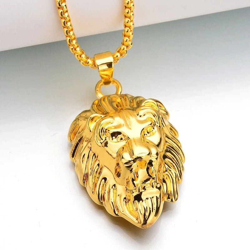 Naszyjnik Dominion Lion | Białe złoto