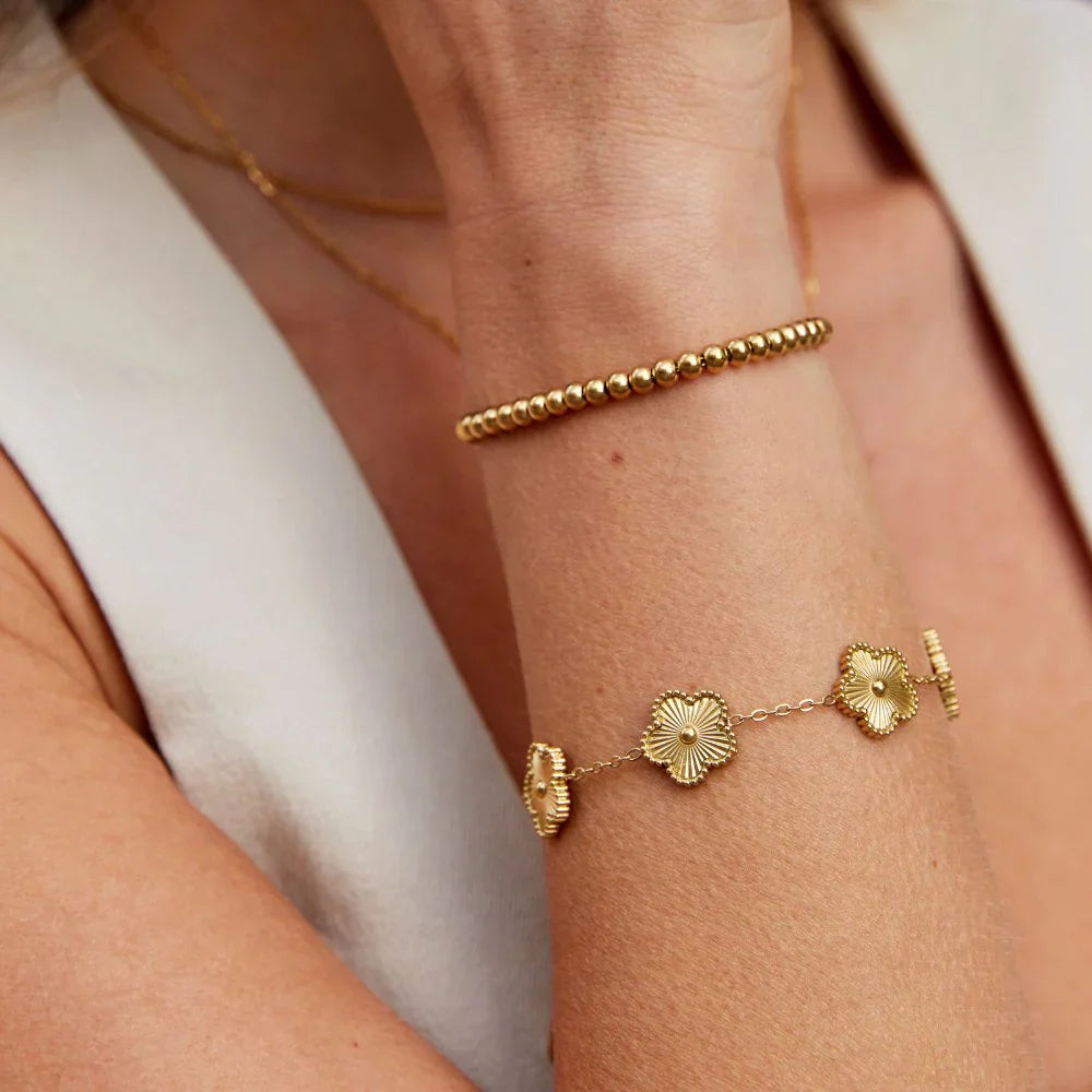 Bransoletka Florielle Bloom Charm | Złoto