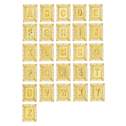 Komplet naszyjników Cross Initial | Złoto
