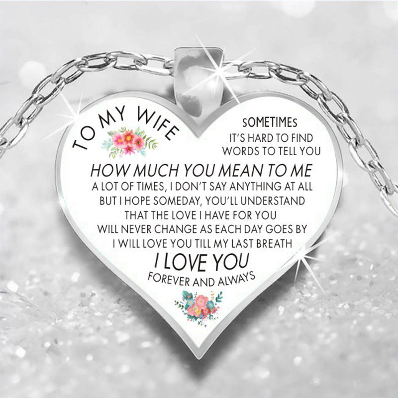 Naszyjnik Words from Heart Keepsake