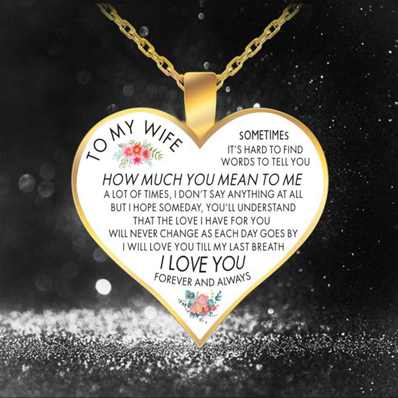 Naszyjnik Words from Heart Keepsake