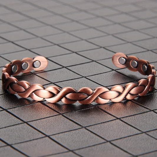 Bransoletka Braided Harmony miedziana