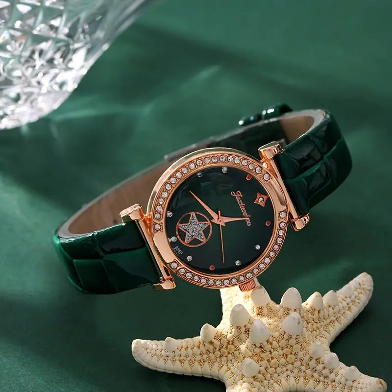 Komplet biżuterii Verdantra Timecourt | Złoto