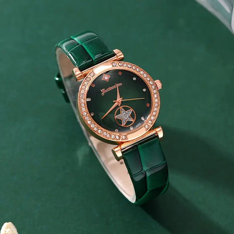 Komplet biżuterii Verdantra Timecourt | Złoto