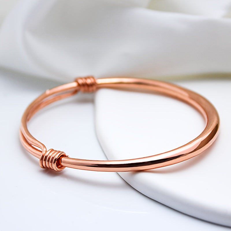 Bransoletka Serene Twist miedziana
