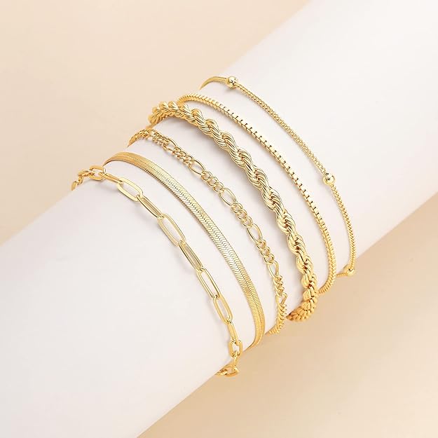 Komplet bransoletek Isabella Vernetta | Złoto