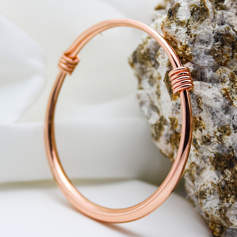Bransoletka Serene Twist miedziana