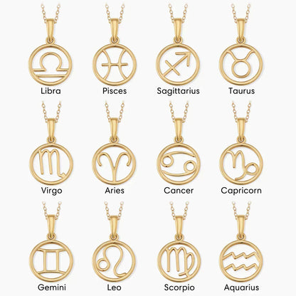 Naszyjnik Zodiac sign | Złoto