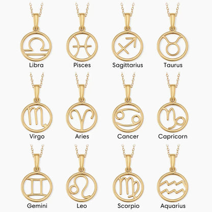 Naszyjnik Zodiac sign | Złoto