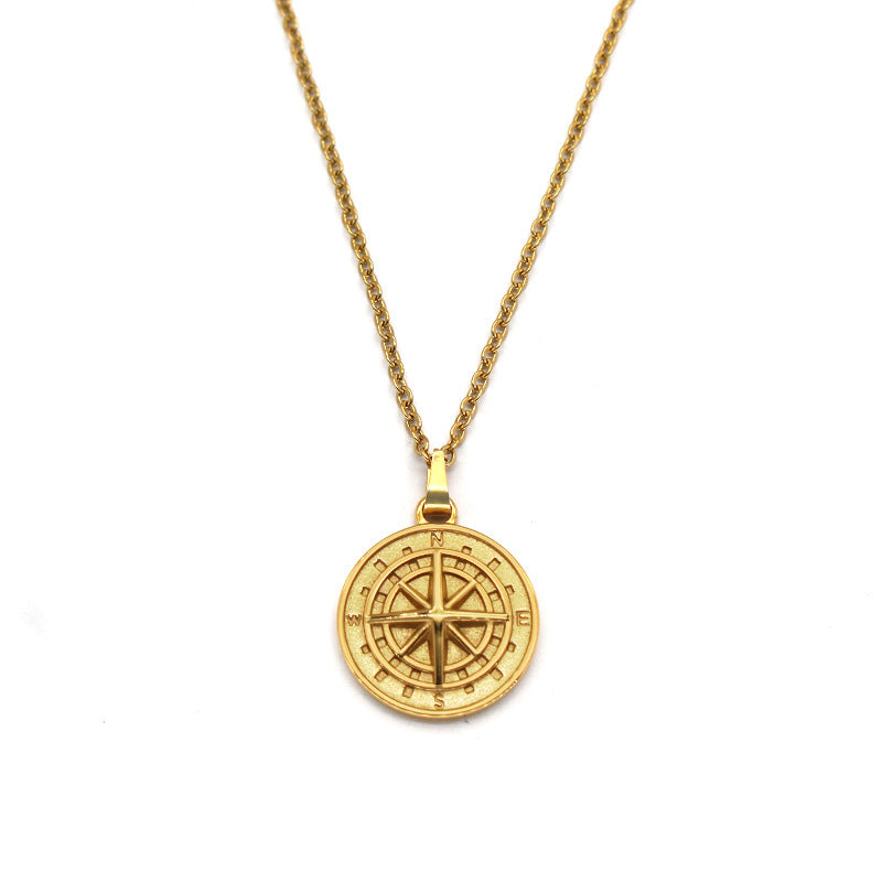 Naszyjnik Compass | Złoto