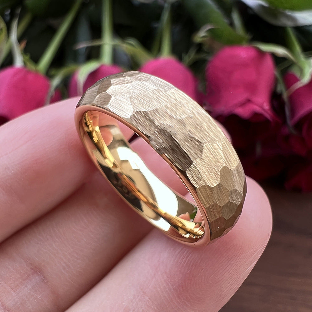 Pierścionek Elric strukturalny Core | Złoto